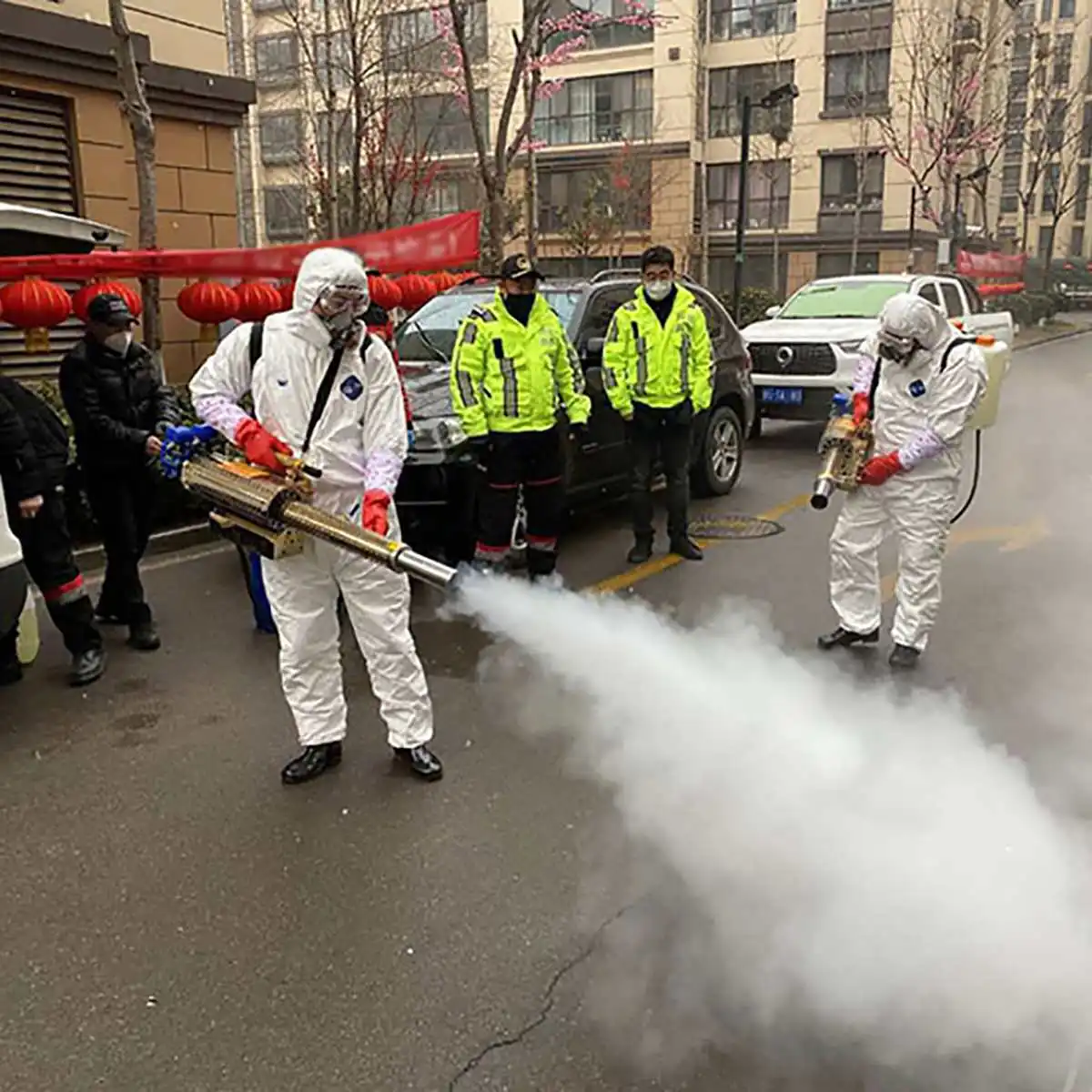 Портативная тепловая машина для дезинфекции электрическая запотевания