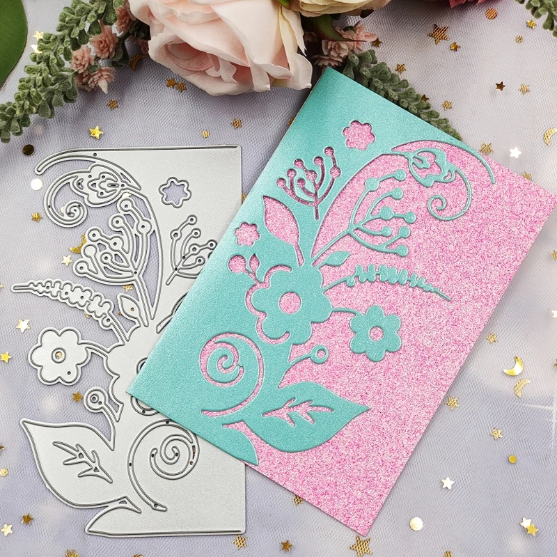 

Flower Vine Metal Cutting Die Stencil DIY Scrapbooking Album Paper Card Template