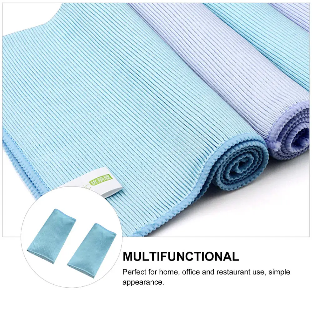

2pcs Hanging Kitchen Dish Towels Multi-functional Microfiber Dish Washing Cloth