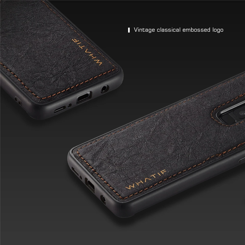 For Samsung Galaxy S10 S9 S8 Plus S7 Edge S10e Note 9 8 Case Kraft Paper Phone Back TPU + PC Hybrid Cover Protective Shell |