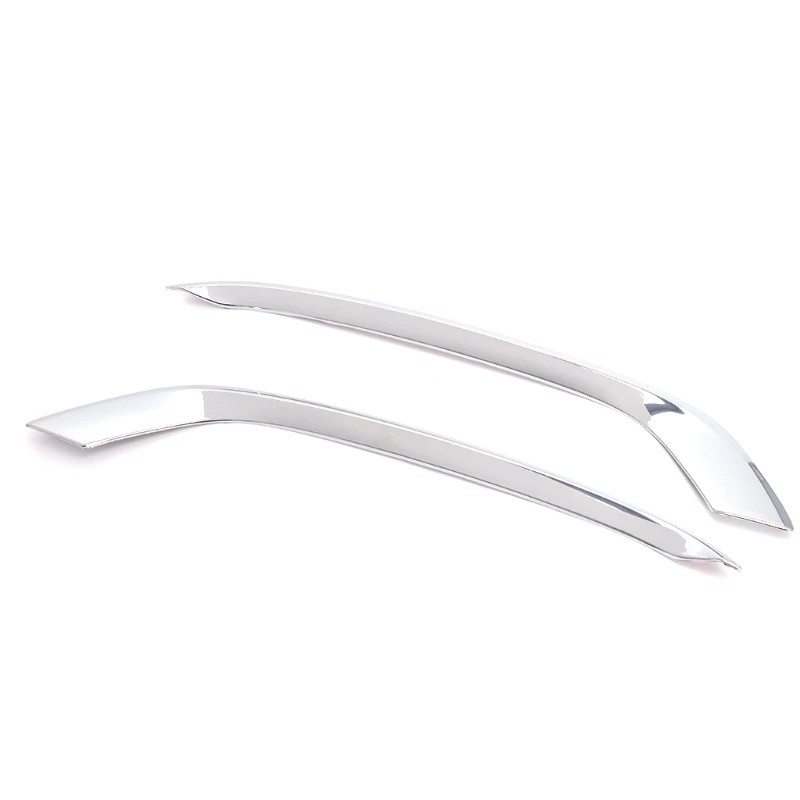 

2 Pcs Chrome Car Front Fog Light Lamp Cover Trim L41C