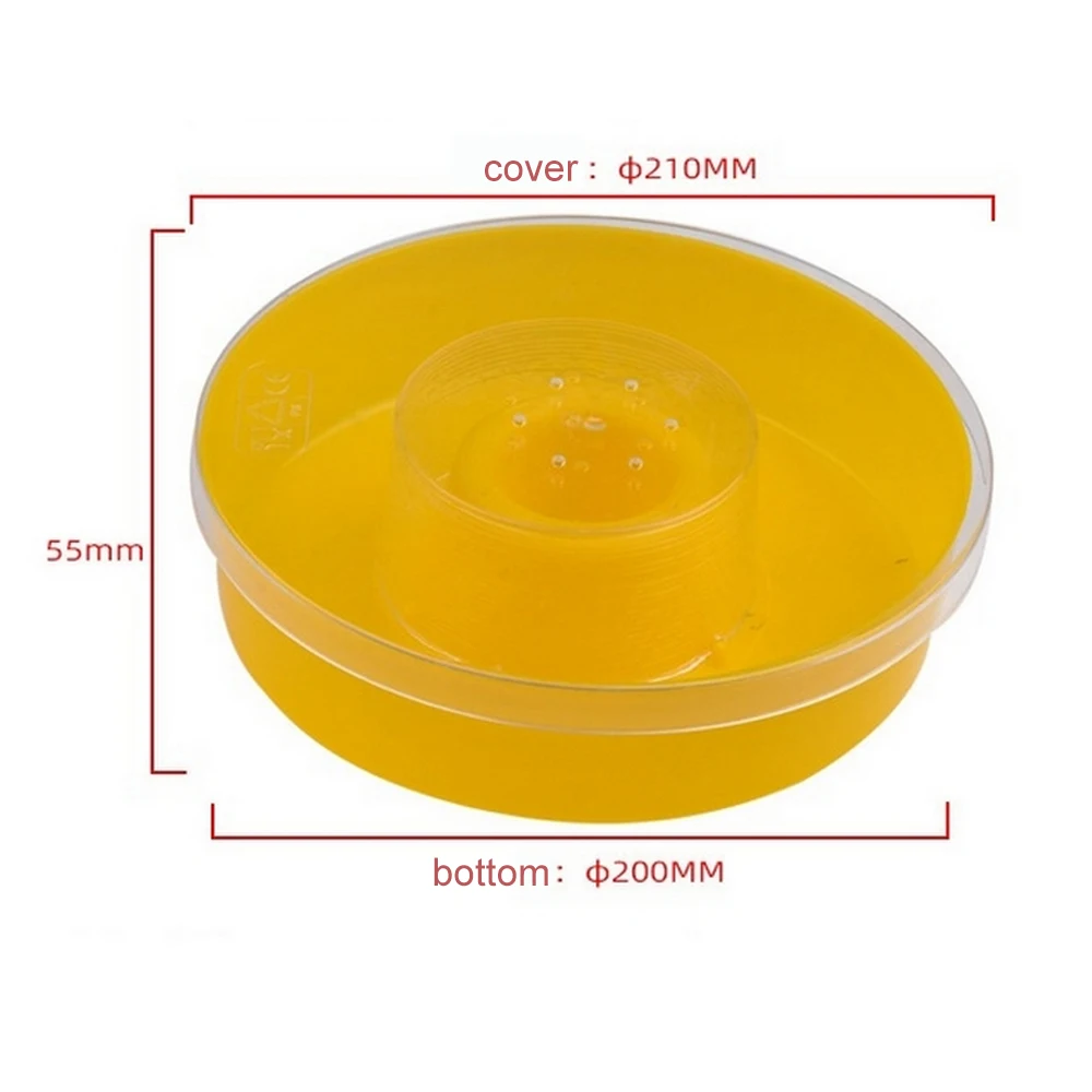 Пластик подающий диск Круглый топ Фидер в виде пчелиных сот с ринва питания