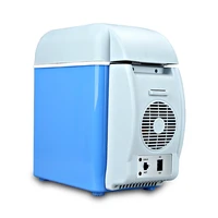 hot 7 5 liters car refrigerator portable outgoing cooling and heating box mini refrigerator for household use
