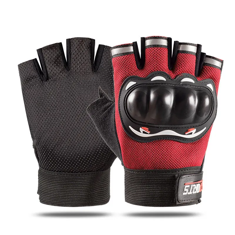 Тактические перчатки без пальцев для мотоцикла езды на велосипеде скалолазания