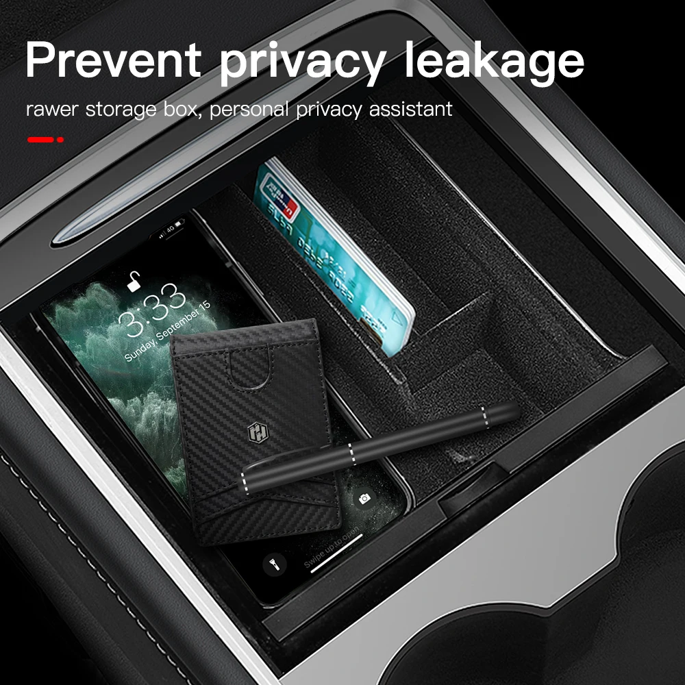 3 шт. поддон-органайзер для консоли Tesla Model 2021 |