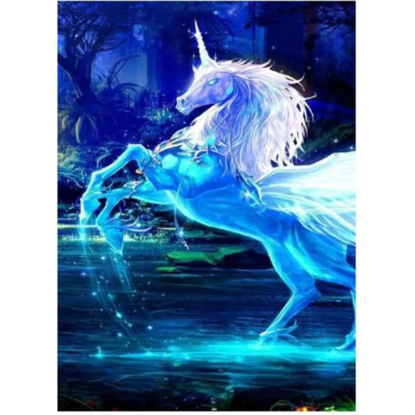 

5D Diamond Painting Animal Horse Full Drill Embroidery DIY Diamond Mosaic Art Picture Rhinestone Home Decor Gift CM02