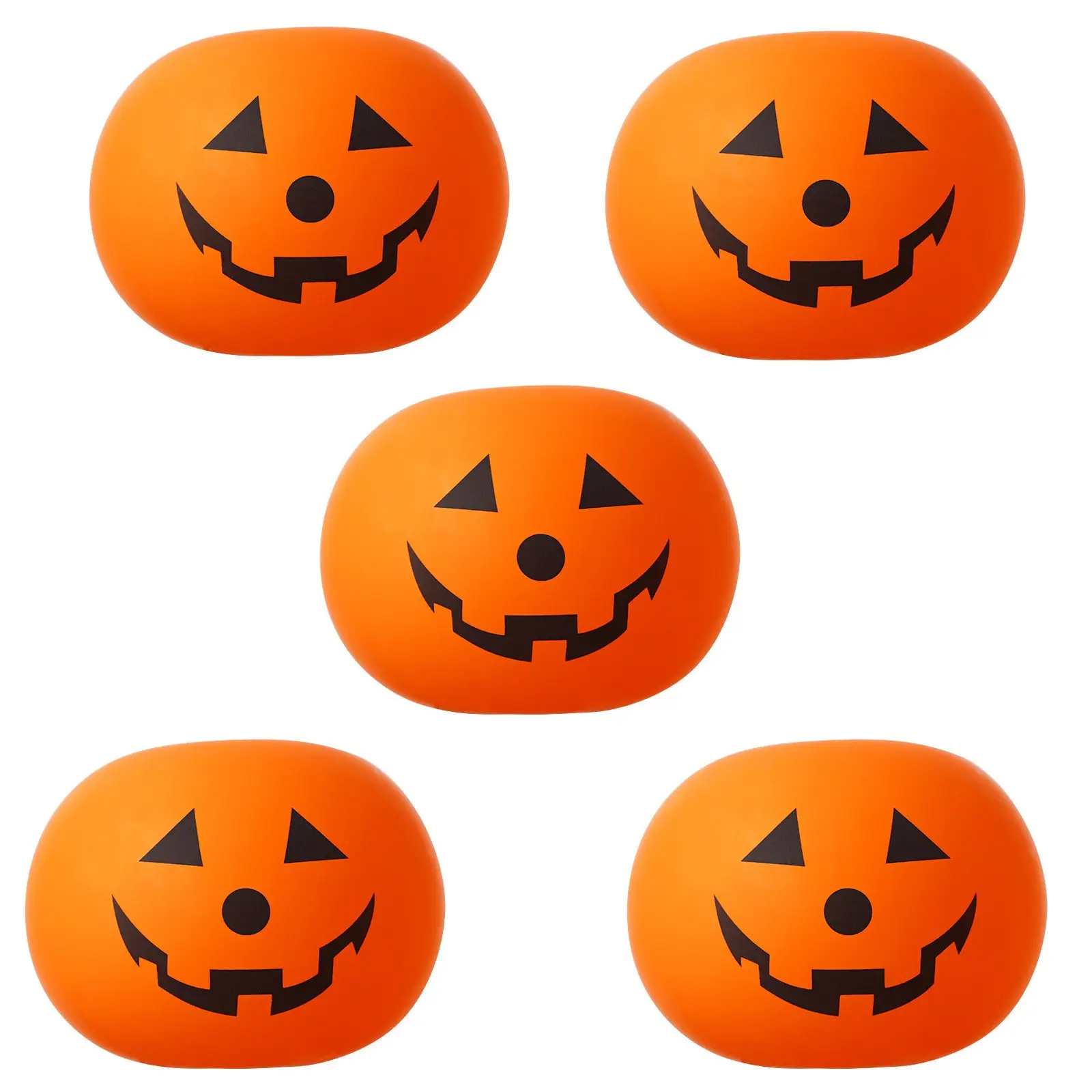 

5 шт. 3D свечи без пламени в виде тыквы, светодиодный светильник в виде тыквы, светильник в виде тыквы, декоративный светильник с питанием от б...