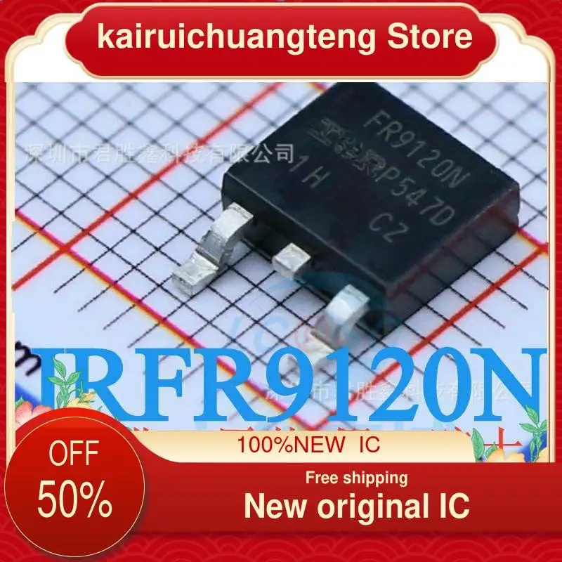 

Новый оригинальный IC 10 шт. IRFR9120NTRPBF IRFR9120N TO252