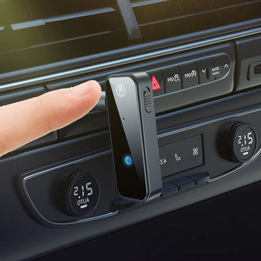 35mm Audio Free Drive Car Support Call Bluetooth 50 Transmitter Wireless Adapter Converter Receiver | Автомобили и мотоциклы