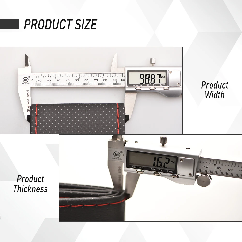 чехол на руль оплетка Чехол 38см Сшитый вручную Искусственная кожа for Mazda CX 5 CX5 2 3