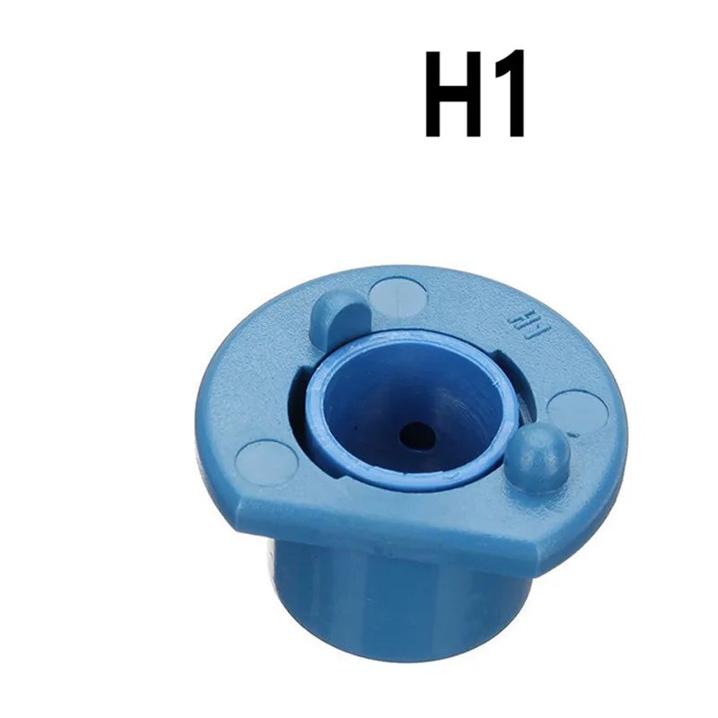 New 2Pcs High Quality Universal Durable Long Lifespan LED Headlight Bulb Base Adapter Socket Retainer H1/H3/H4/H7/H11/HB3#279840 |