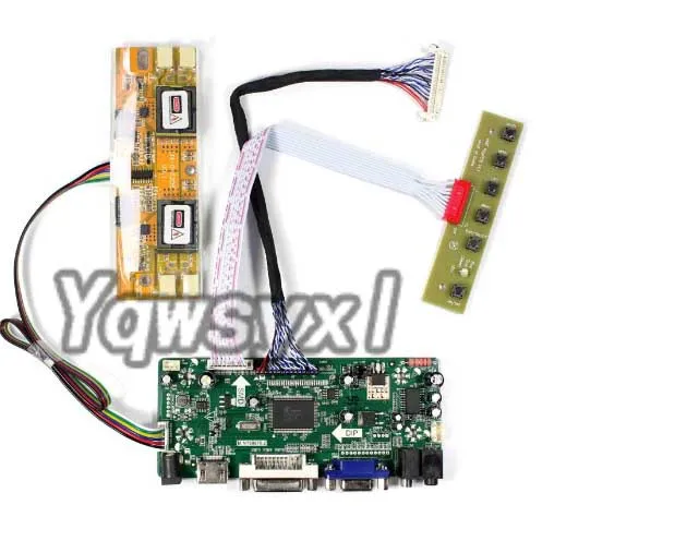 Комплект Yqwsyxl для контроллера ЖК светодиодный на M215HW01 V.0 V0 HDMI + DVI VGA|ЖК-экраны и