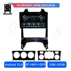 Android 10 четырехъядерный для Peugeot 3008 2013 2014 2015 2016 2017 2018 GPS Bluetooth Музыкальный Многофункциональный Умный Автомобильный плеер