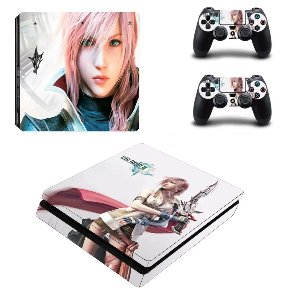 Final Fantasy PS4 тонкий Стикеры s Play station 4 кожи наклейки для Игровые приставки Slim консоли