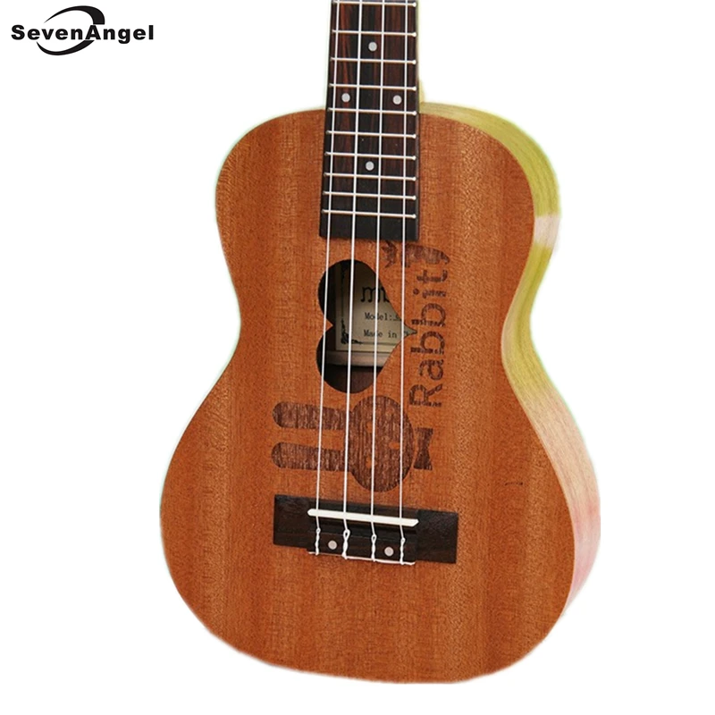 Укулеле SevenAngel гавайская гитара четыре струны 23 дюйма 17 ладов акустическая