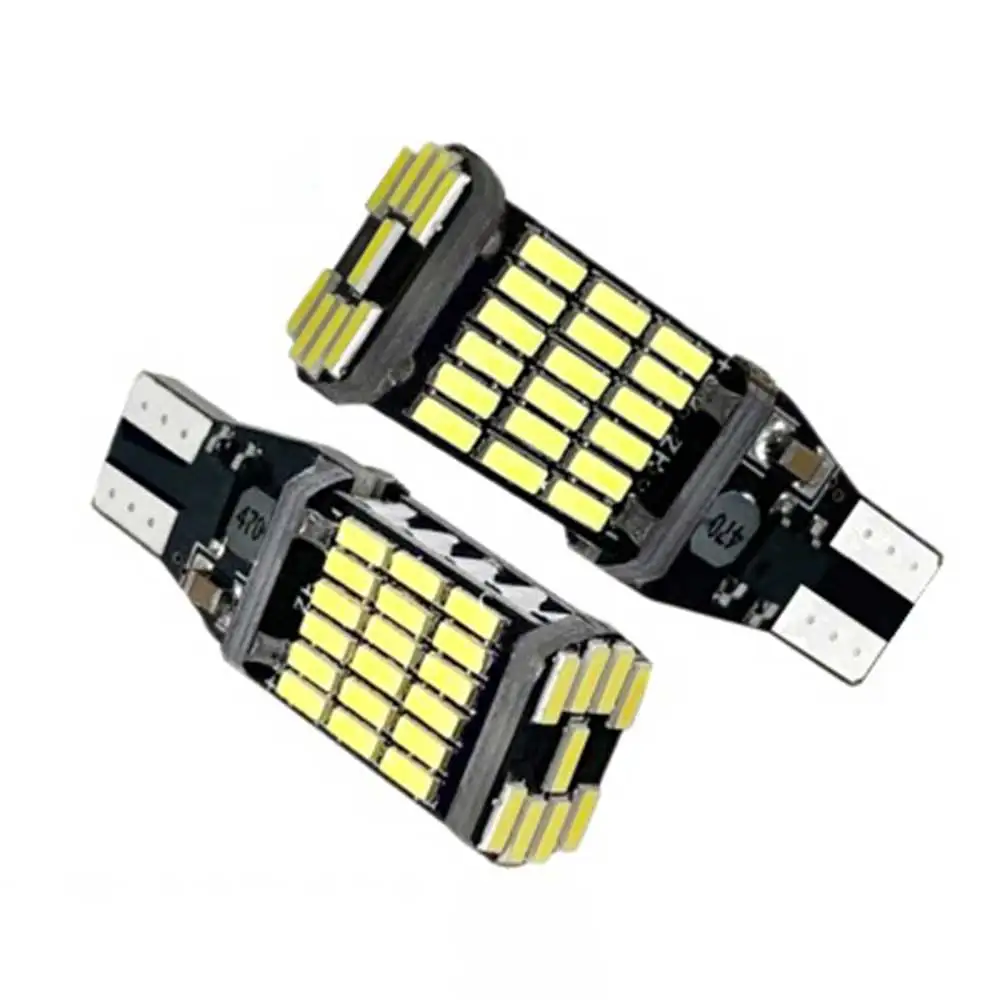 Комплект из 2 предметов с can bus T15 W16W 45SMD Автомобильная резервная копия светильник