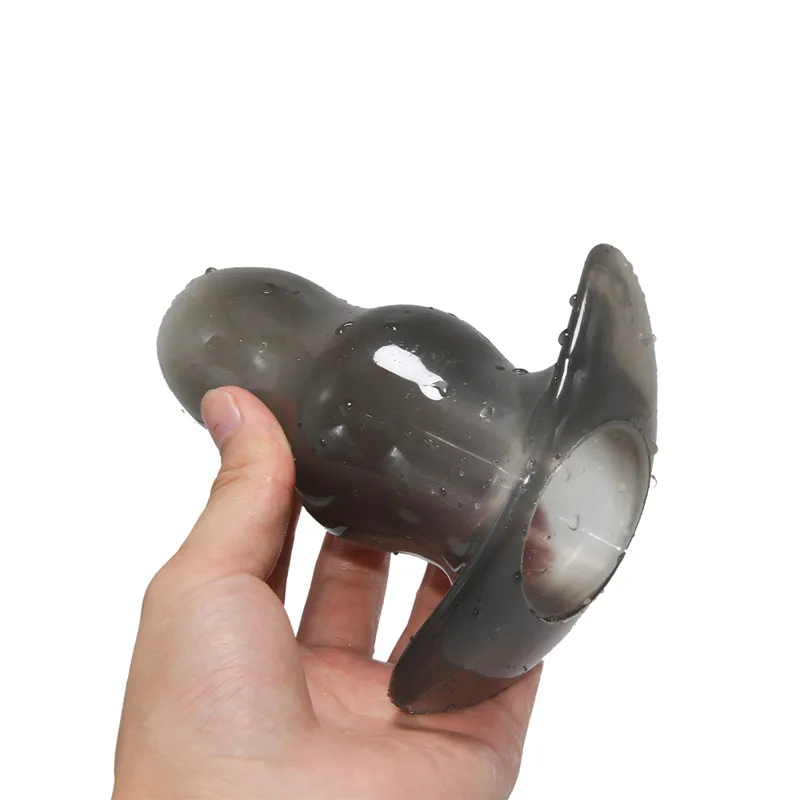 Силиконовый полый фаллоимитатор большого размера Анальная пробка анальные
