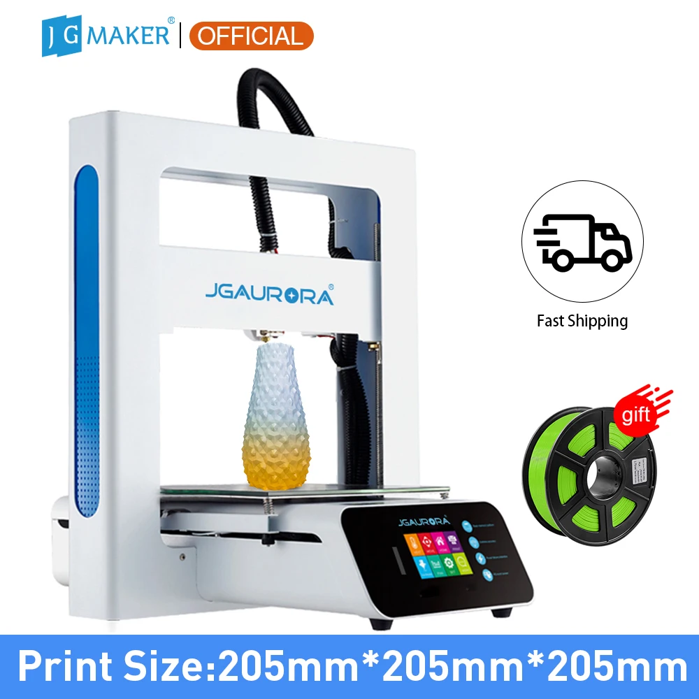 3D принтер JGMAKER A3S полностью металлический простой в сборке высокая точность