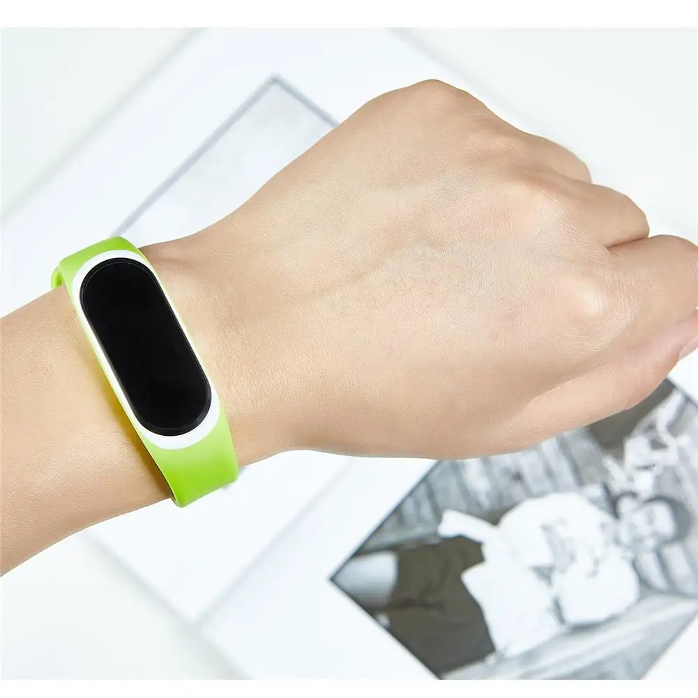 Мягкий силиконовый цветной браслет спортивный ремешок для часов Xiaomi Hey Plus + умный