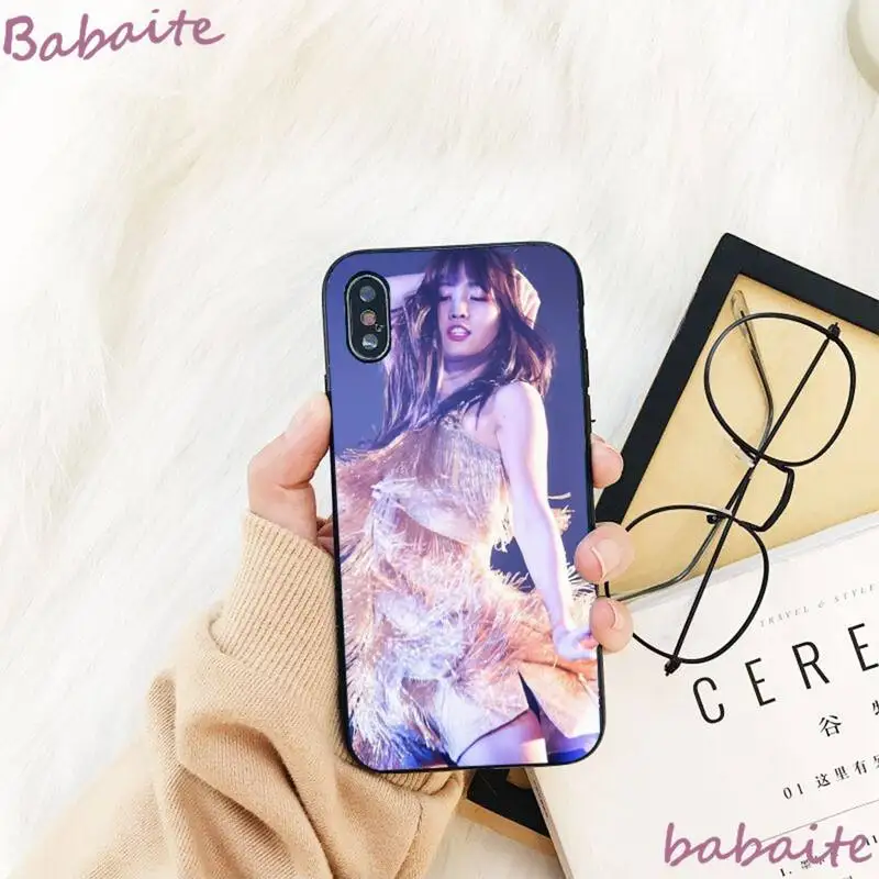 

Babaite TWICE MOMO Shell Phone Case For iPhone 8 7 6 6S Plus X XS MAX 5 5S SE XR 11 11pro promax 12 12Pro Promax