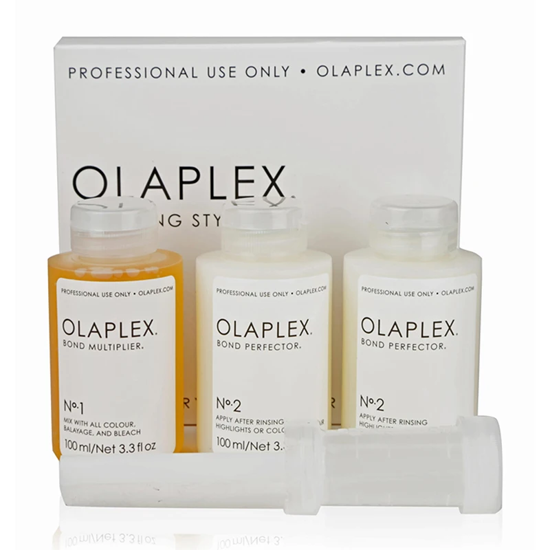 Olaplex-multiplicador de cabello N ° 1, tratamiento profesional independiente, aceite capilar, set, 3 unids/set
