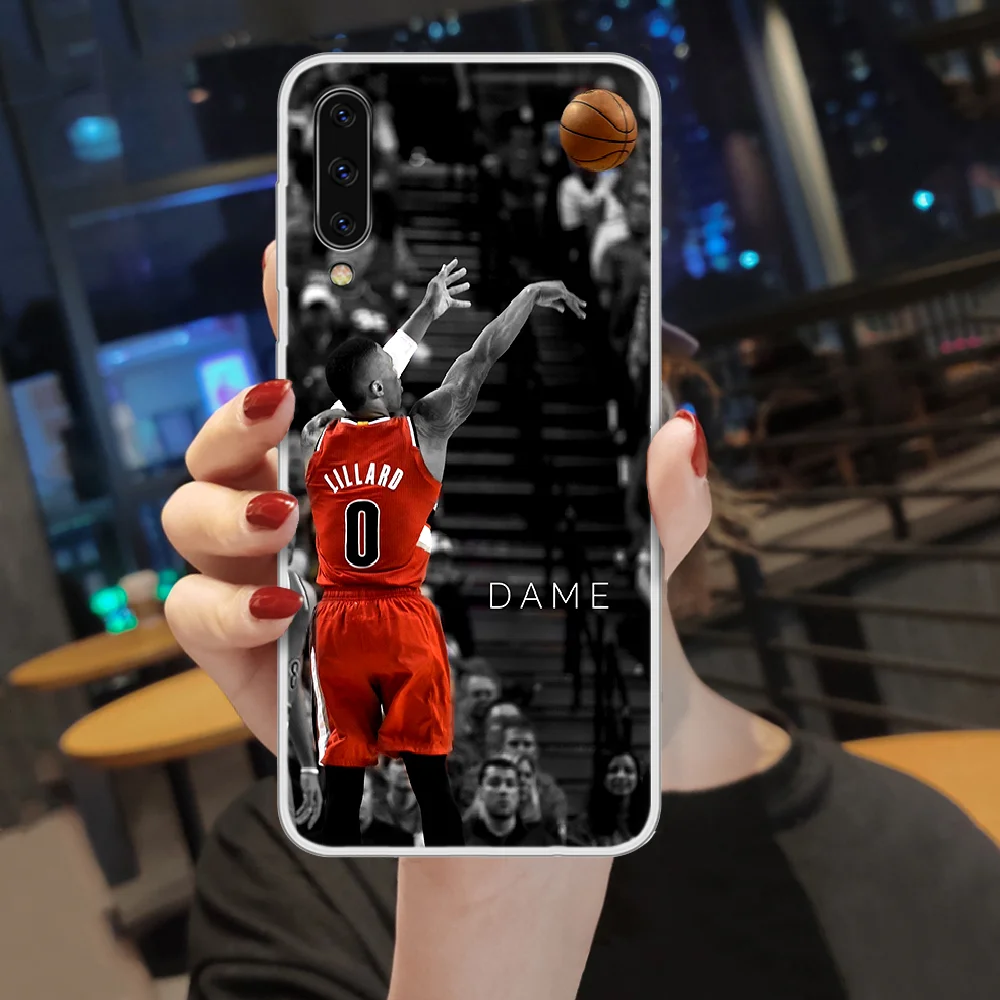 

Damian Lillard basketball 0 Phone Case hull For SamSung Galaxy note A 5 7 8 9 20 30 40 50 51 60 70 71 80 2017 18 E transparent