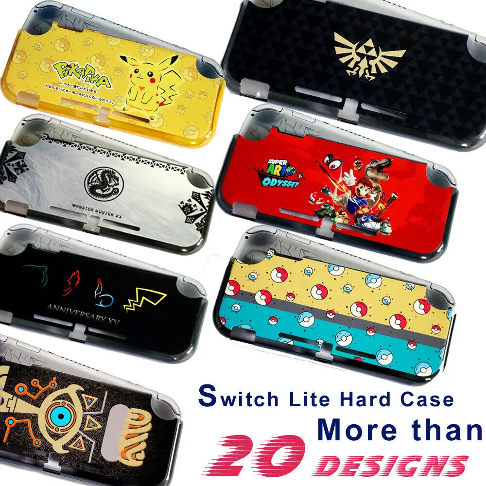 Жесткий чехол для nintendo Switch Lite с 20 видов конструкций защитой от царапин и пыли для консоли Mini Switch