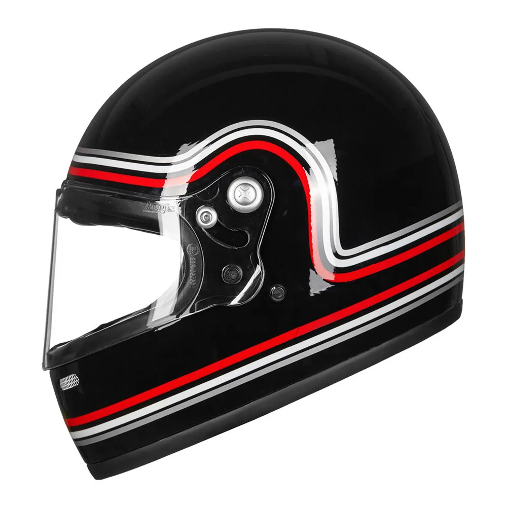 VCOROS A600 Полнолицевой мото rcycle шлем chopper moto rbike гоночные шлемы винтажный Ретро casco