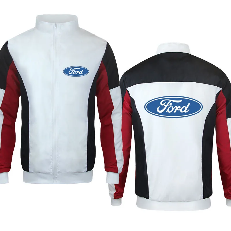

Куртка мужская демисезонная на молнии с логотипом автомобиля Ford