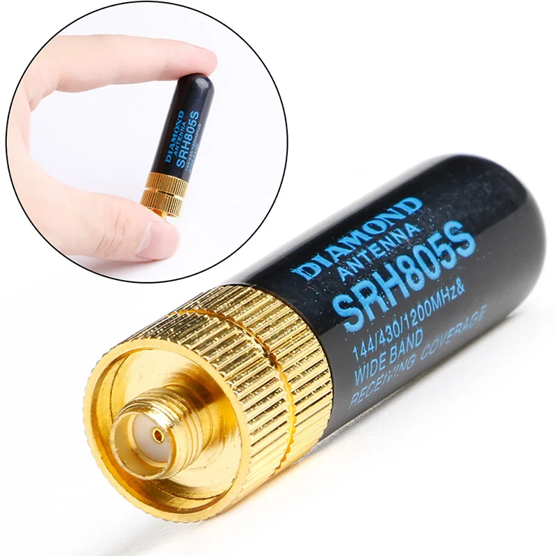 

DIAMOND SRH805S SMA-F Female Dual Band Antenna GT-3 UV-5R BF-888s Radio