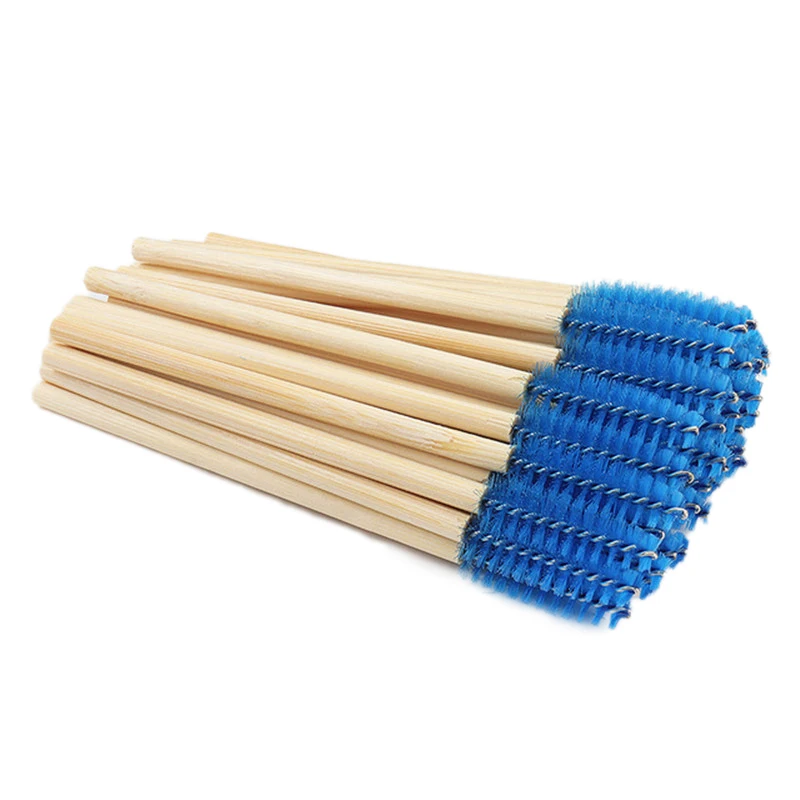 25/50 шт. одноразовые бамбуковые кисти для ресниц |