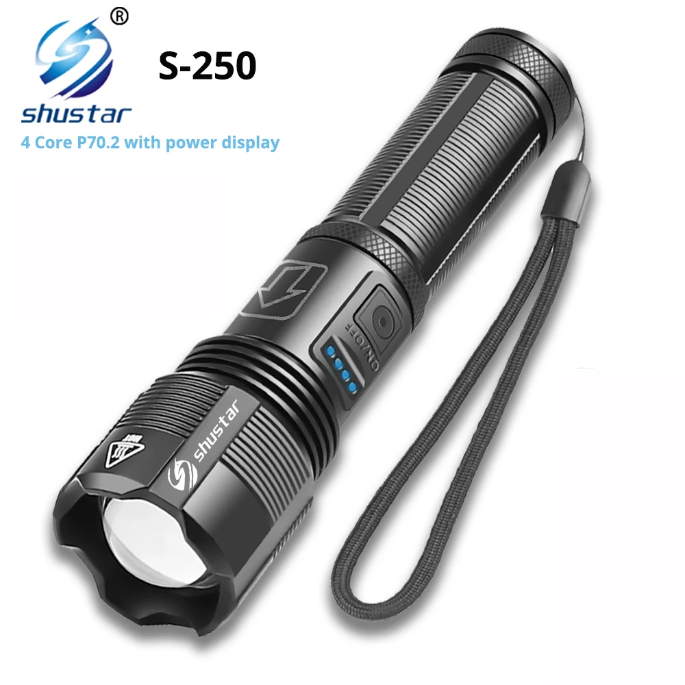 

Super bright XHP 50/70 LED flashlight Dropshipping VIP customer link