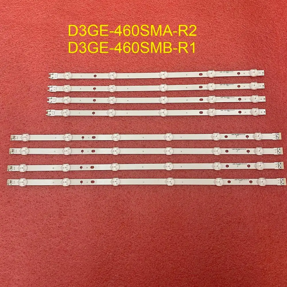 Светодиодная лента 8 шт./компл. для Samsung UN46FH6203AG, UN46FH5003, unh5205, UN46H6203, UE46H6203, UE46EH5300, UE46H5303, UE46EH5050, UE46EH5303