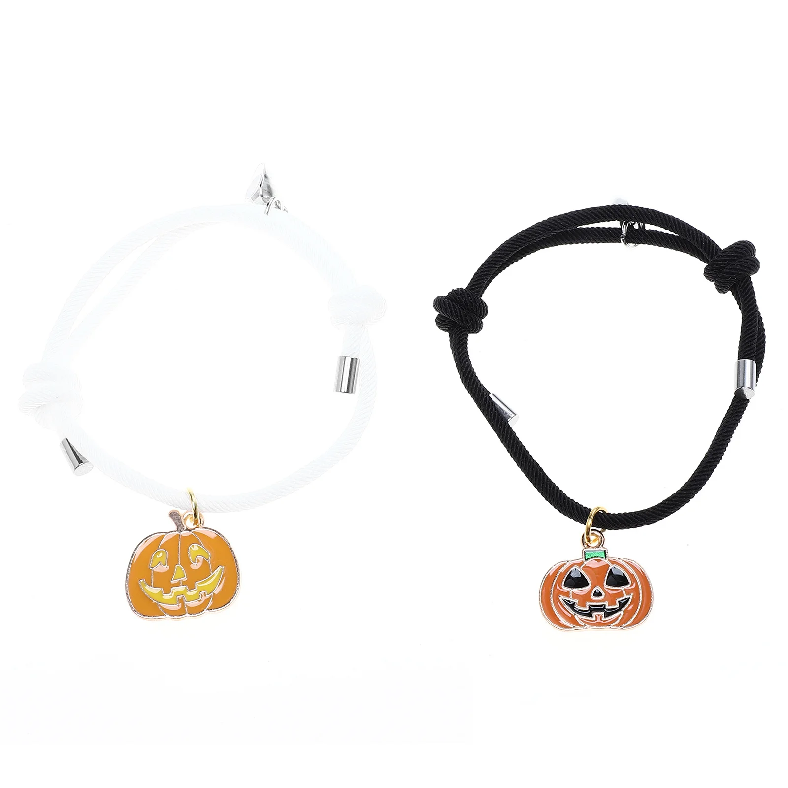

1 Pair Magnetic Matching Bracelets Relationship Bracelets Heart Charm Chain