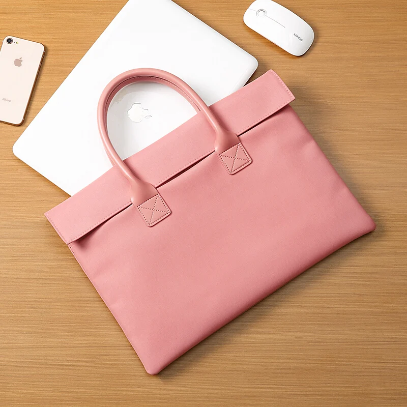 Сумка для ноутбука женщин портфель водонепроницаемый чехол сумка apple компьютера