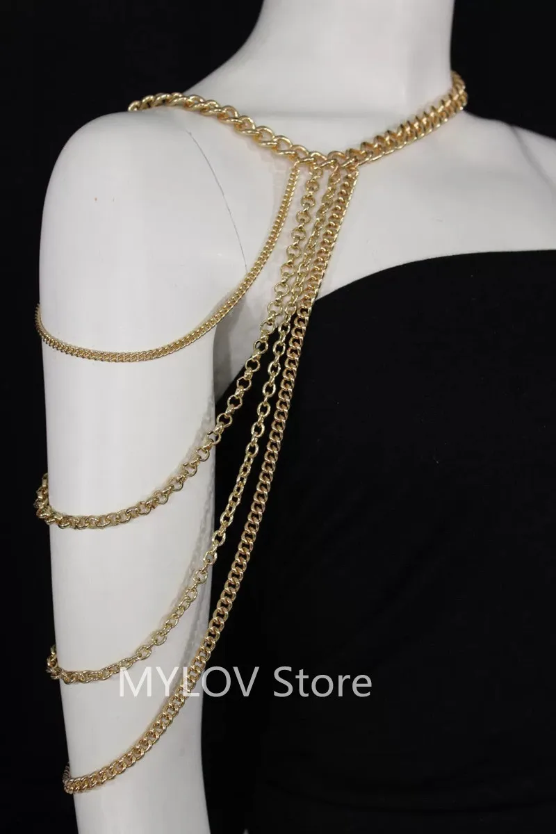 Новый стиль цепочка на одно плечо ожерелье ювелирные изделия Модные женские