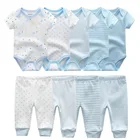 Однотонные комбинезоны + штаны, комплект одежды для маленьких мальчиков 0-12 месяцев, одежда для маленьких девочек, унисекс, для новорожденных девочек, детская хлопковая одежда, 2022