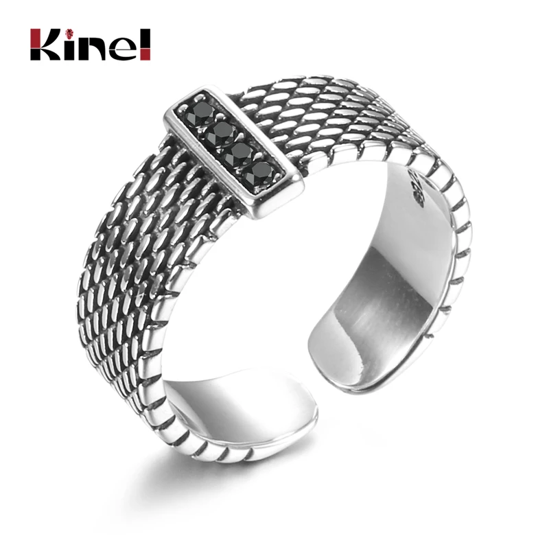 Женское кольцо из серебра 2020 пробы с черной шпинелью | Украшения и аксессуары