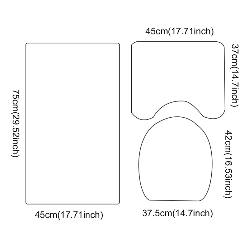 Staraise Santa Claus Toilet Cover Bathroom Set Christmas Decoration For Home Merry Navidad 2021 Happy New Year 2022 | Дом и сад