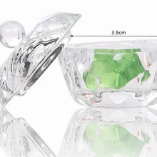 1Pc Crystal Cup Lid Glass Nail Art Dappen Dish Cup Acrylic Liquid Makeup Powder Nail Styling Tool Equipment Tools Beauty Health 1Pc Crystal Cup Lid Glass Nail Art Dappen Dish Cup Acrylic Liquid Makeup Powder Nail Styling Tool Equipment Tools Beauty Health