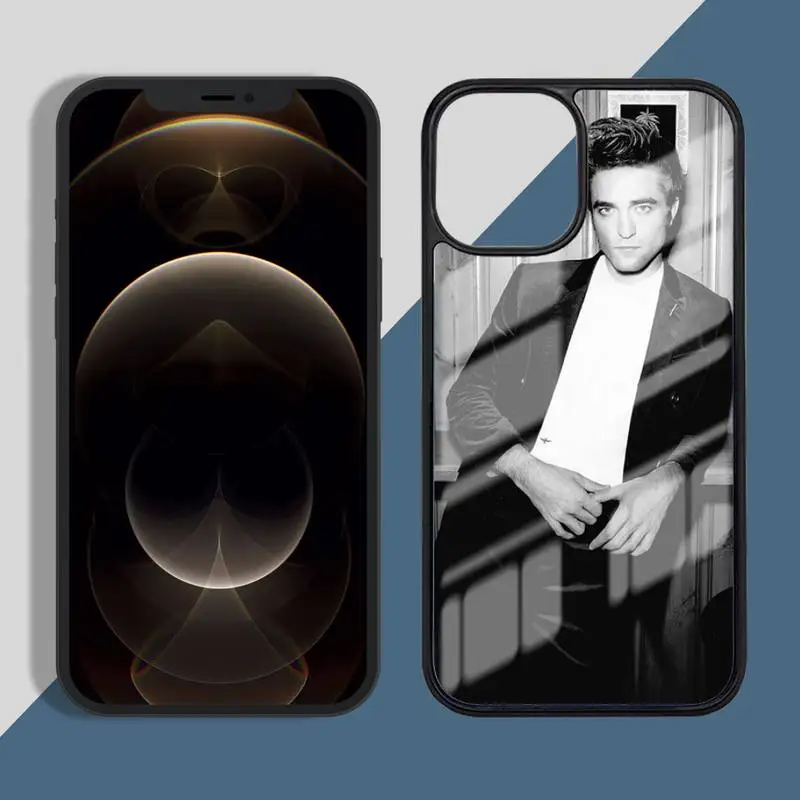 

Robert Pattinson Standing Phone Case PC for iPhone 11 12 pro XS MAX 8 7 6 6S Plus X 5S SE 2020 XR