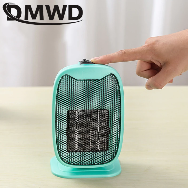 DMWD электрический обогреватель вентилятор мини зимний для рук PTC керамическая