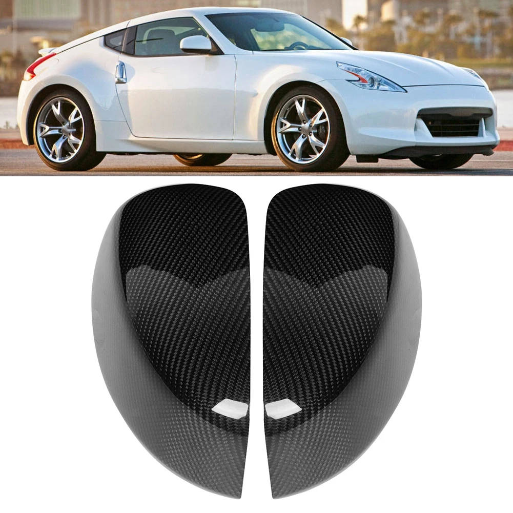 2 шт. отделка из углеродного волокна для Nissan 370Z 2008-подходит | Автомобили и