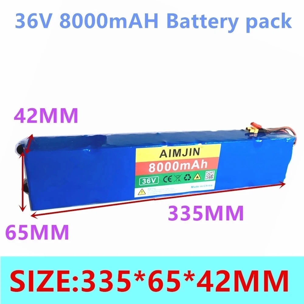 

36V 10S3P 8000mAH Electric Scooter Battery, Battery Pack, 36V Battery Is Suitable for Xiaomi M365 Electric Scooter