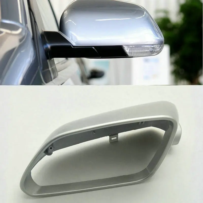 

Applicable to Polo 2006-2010 Outside Reversing Mirror Shell Back cover Rearview mirror dust cover Silvery