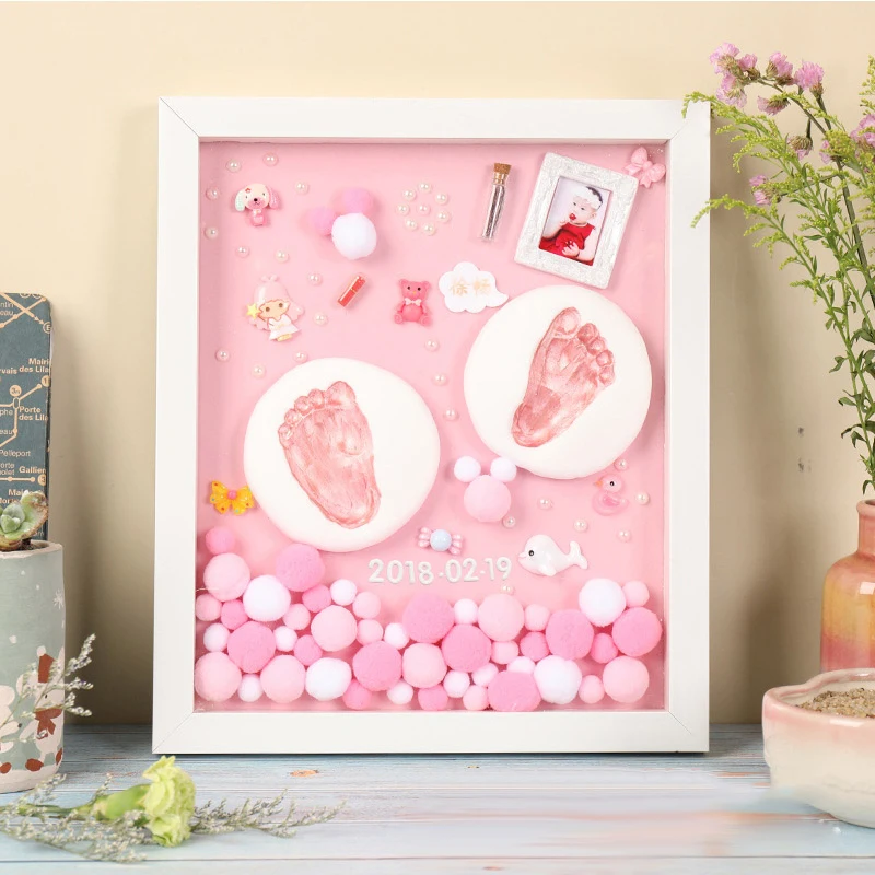 Набор детских форм для рукоделия 3D печать следов новорожденных подарок детей