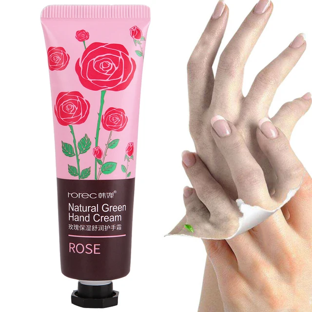 Fruit flower hand cream dry damaged skin hand lotion moisturizing hand care 1