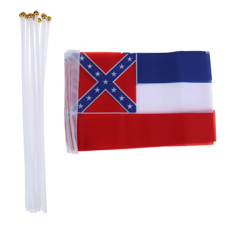 10 шт. флаг США Миссисипи | Дом и сад