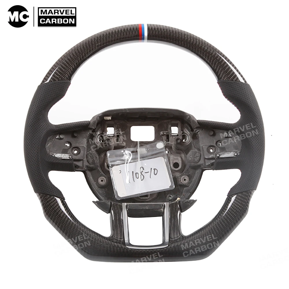 

100% Real Carbon Fiber Steering Wheel for Land Rover Discovery,Range Rover,Evoque,SVR,Defender,Velar