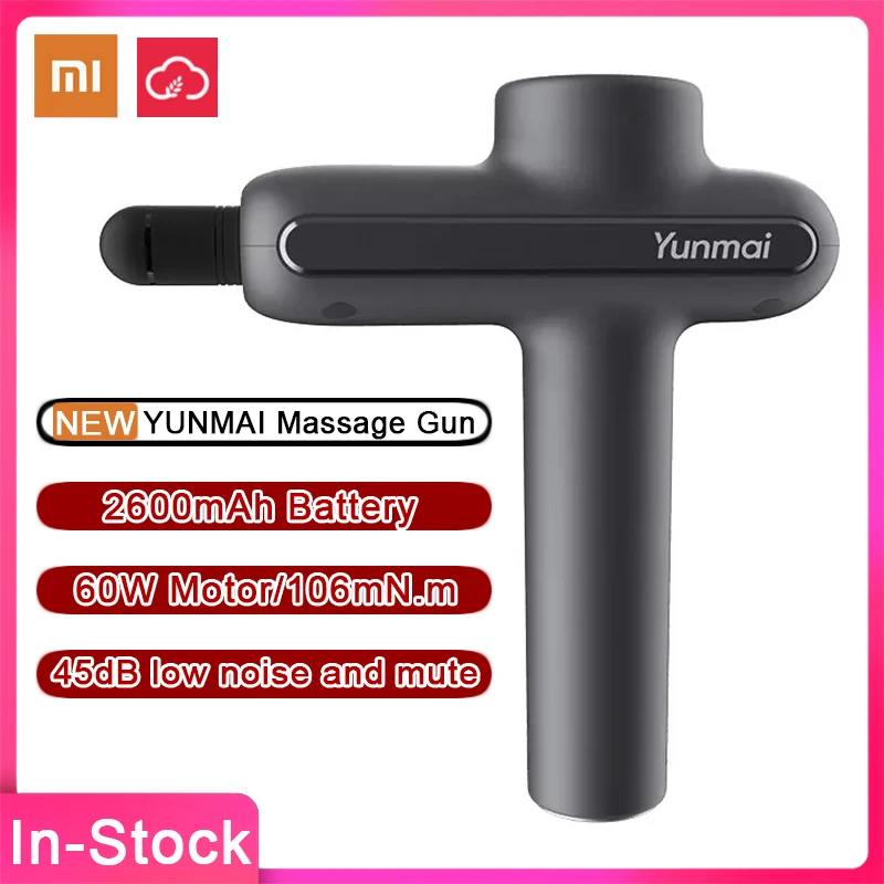 Массажный пистолет Xiaomi YouPin YUNMAI для глубокого расслабления мышц массажер Fascia 3